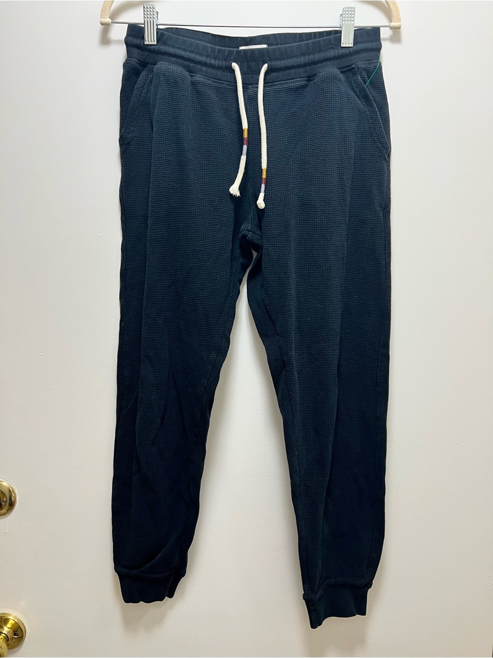 Pact organic cotton waffle jogger